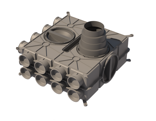 [21DMVHR.16M] Duct Manifold 16 port 75mm 