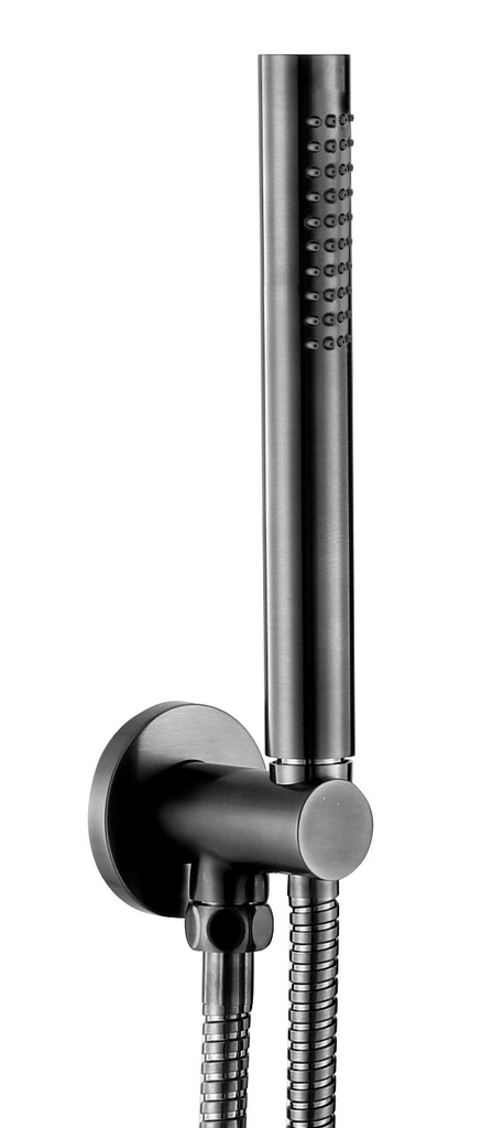 Vos Shower Outlet Set Brushed Black