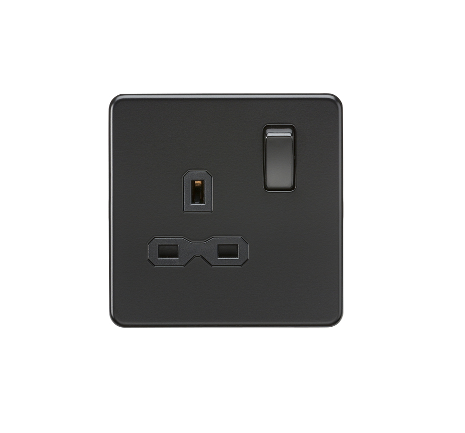 ML ScrLess BLk.Matt Socket 1g SFR7000MBB