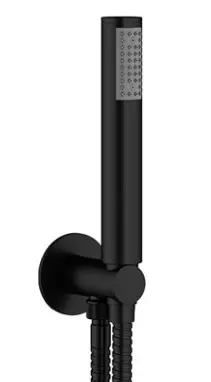 MikePro Shower outlet with Handset Matt Black⛌