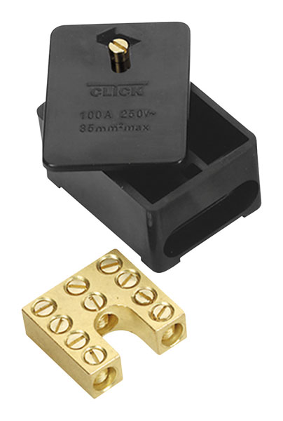 Connection Block 1Pole 100a Wced-WTB5BK