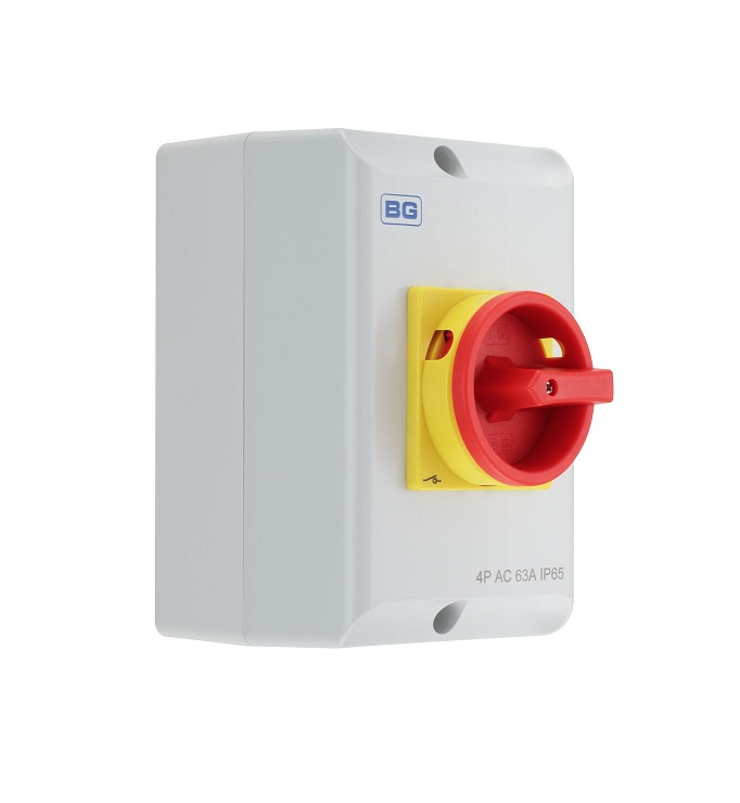 Rotary iso 63a 4pole ip65▢WRS4P63