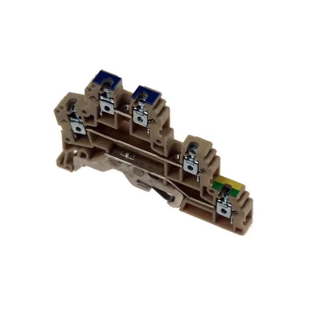 [271IM.ert2ebg] Imo Term Block Din Rail 3level 2.5mm2 ERT2ebeige Pack20