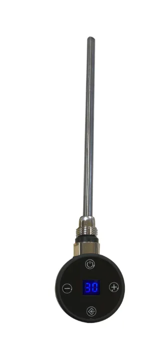 [49TWELJt.ELT200WMB] Towel Rad Heat Element 200w Thermo ●Matt Black