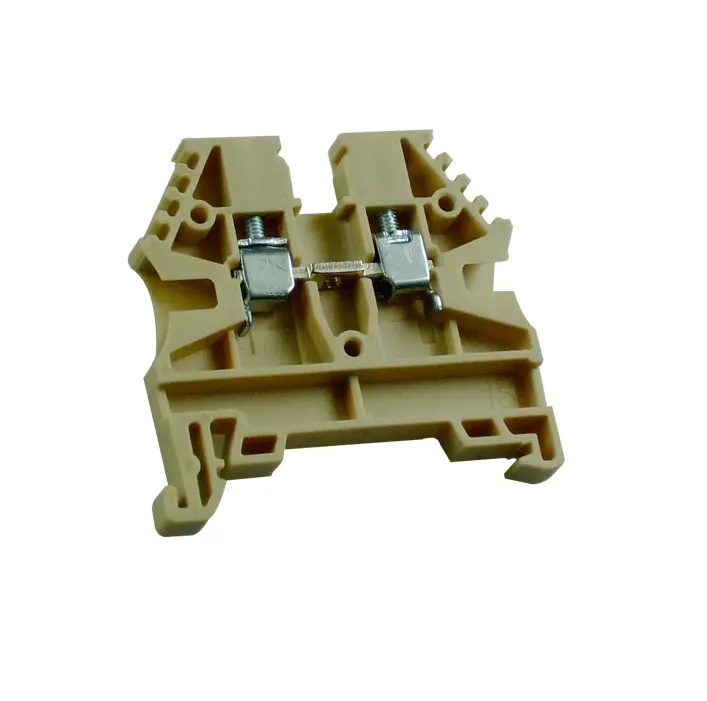 [271IM.er2.5bg] Imo Term Block Din Rail 1level 2.5mm2 ER2.5beige Pk100