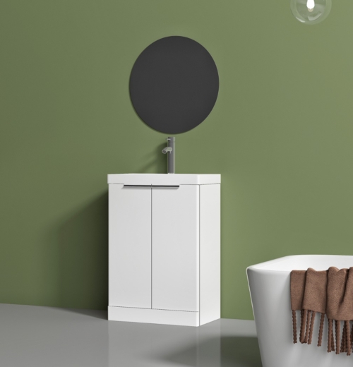 Valencia50 510 Basin & Unit Floor White