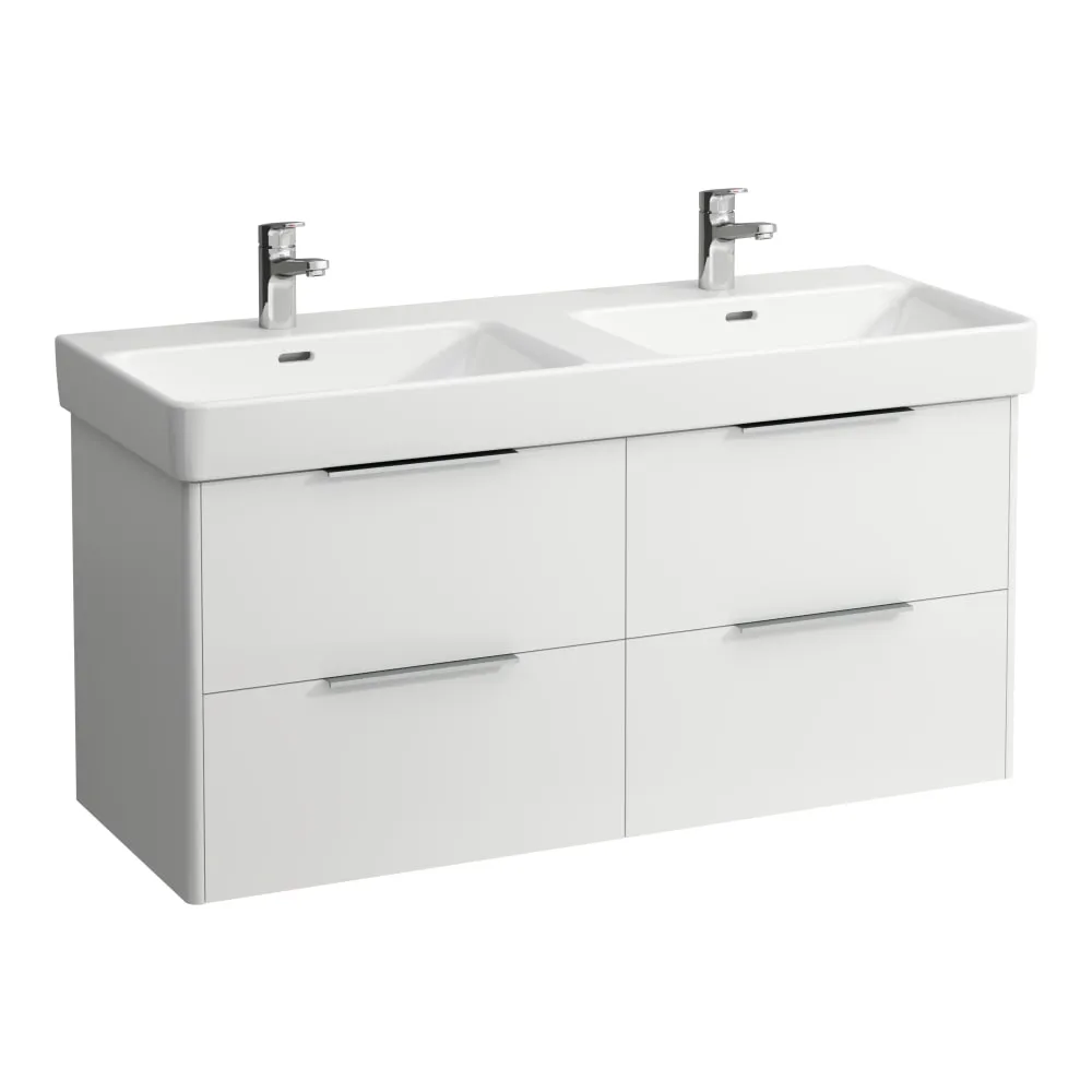 [47A2Lf.4024941102611] Base 1160 Vanity Draw4 White Gloss