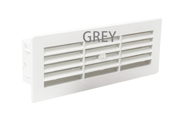 [21d2Ggr] Duct2 Airbrick & Damper Grey