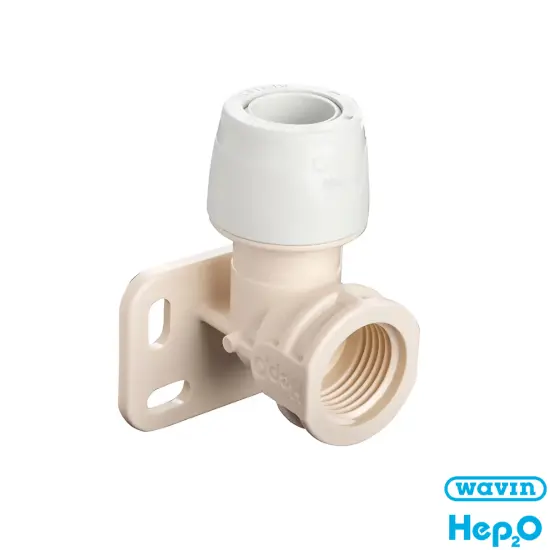 Hep2O 15mm WallPlate Elbow KeyLess