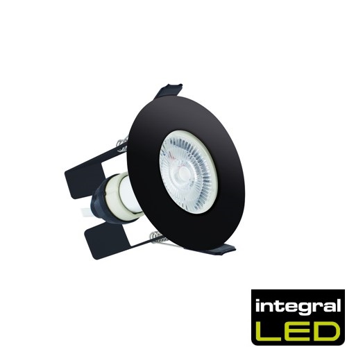 DL IP65 FireRtd Evo+Brk BLACK each 70MM CUT ( OTO )