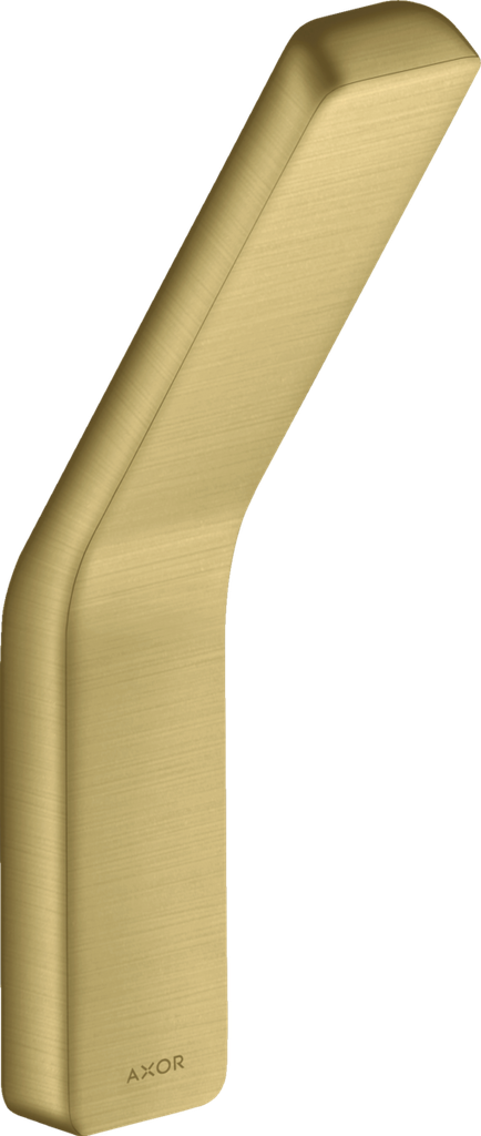 Universal Softsquare Towel hook Brushed Brass
