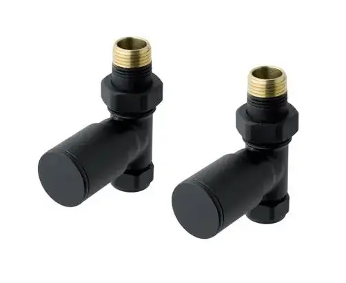Rad Valve Straight Pair Matt Black