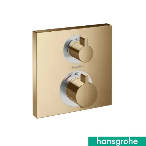 Ecostat Therm 2Way Mixer Brushed Bronze