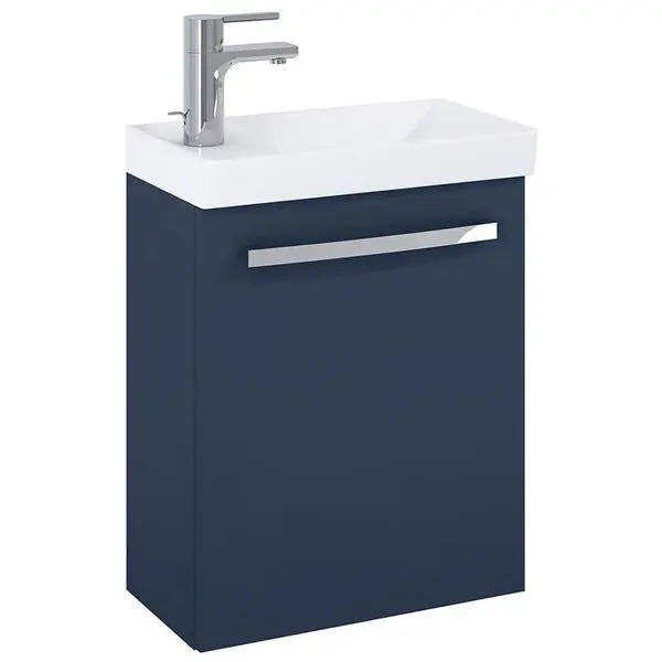 Aquatrend 455 Basin+Wall Unit Navy