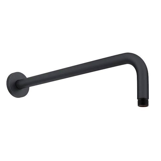 Shower Arm Wall 380 Matt Black