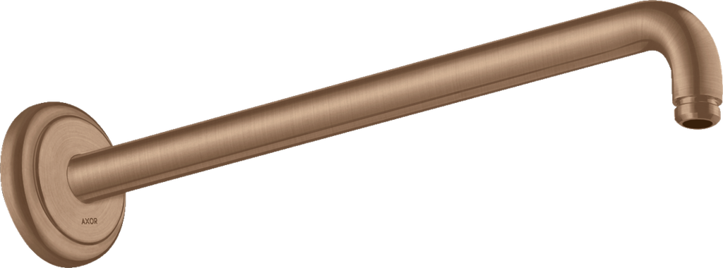 Shower Arm Wall 389 Brushed Red Gold