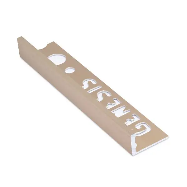 [52TTLGn12.ESA12096] Tile Trim L 12mm Brushed Copper