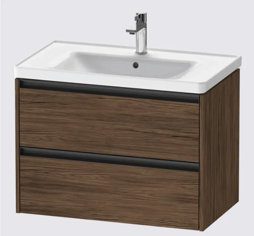 [4780Du.K2528302121] D-Neo.800 Drawer2 Ketho D.Walnut