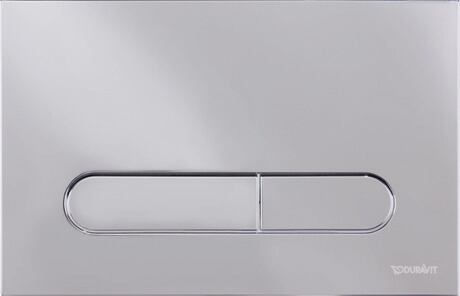 Duravit Flush Plate Chrome