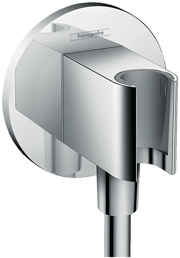 Axor Shower Outlet Elbow & Holder Round