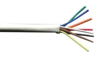 Alarm Cable Trade 8core Wh-100m