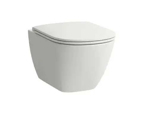 [451Lf.8200800000001] Lua 52 Wall Hung Toilet Rimless ⫒06