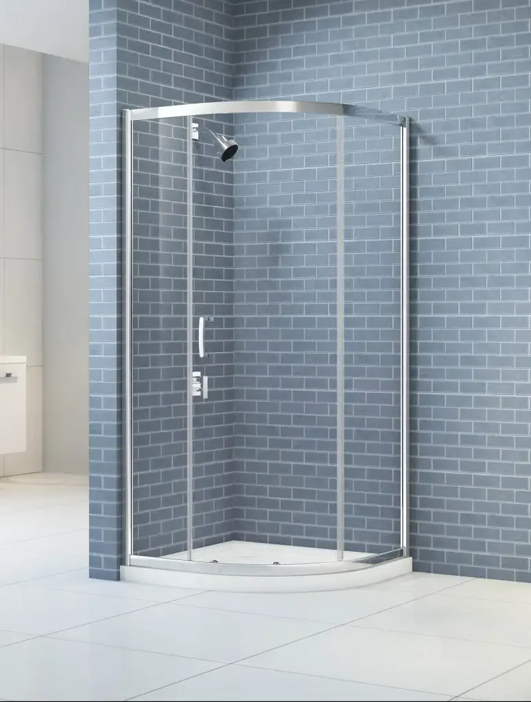 Arysto Sleek Quad 900 8mm 1Door Chrome