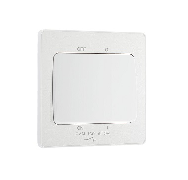 Evolve Fan Sw 3pole PearlWhite CL15W