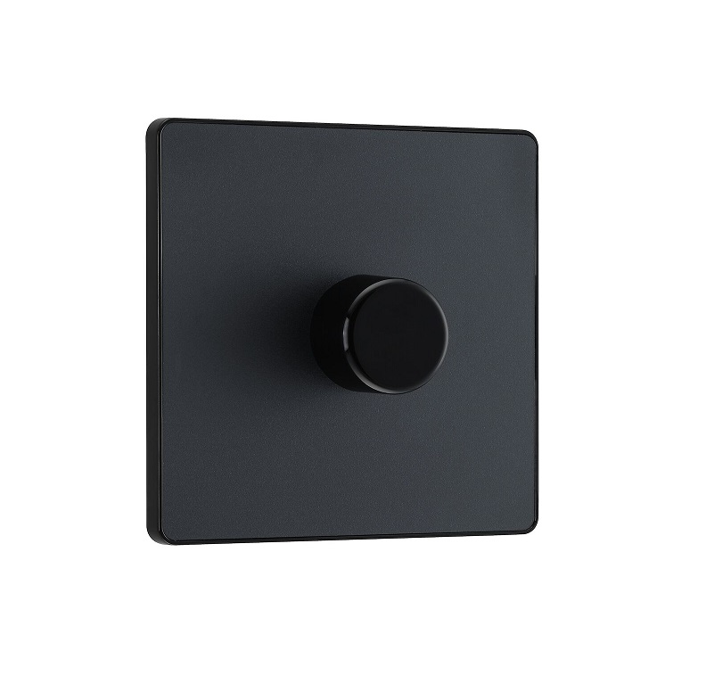 Evolve Dimmer 1g 5-100w MattGrey MG81B
