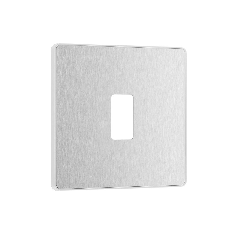 Evolve Grid 1g Bg Cover BrushSteel RPCDBS1W