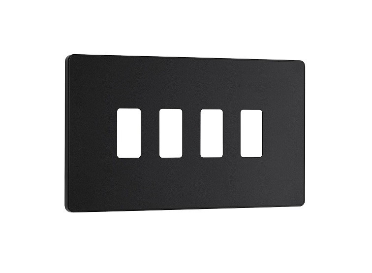 Evolve Grid 4g Bg Cover Matt Black RPCDMB4B