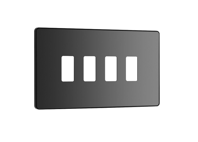 Evolve Grid 4g Bg Cover BlackChrome RPCDBC4B