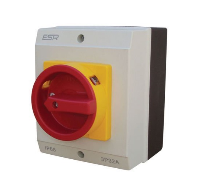 [274Sw4R324p] Rotary iso 32a 4pole IP65 E324P