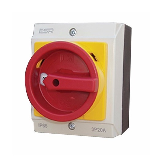 Rotary iso 20a 4pole Large ip65 E204P