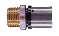 AL.U-Press 40x11/4" Male Iron TT