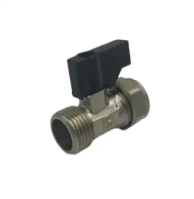 [11BB1504H] Isolation Valve 15x1/2"Mi + Handle