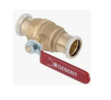[11CM54VBL] Mapress 54mm Lever Valve Red