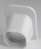 Trunking ACR 100mm Ceiling Cover Rosette White