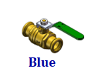 CoPress M 35mm Blue Lever Valve