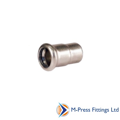 M Press SS 15mm stop end  1241015