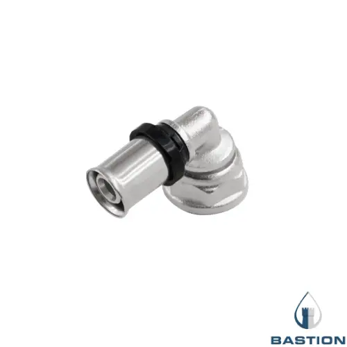 [11LB16PB4] AL.U-Press 16x1/2" Fi 90Deg Tap Connector 