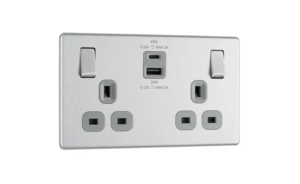 [25BCPc.3Ac45G] Bg Scr.Less Doub.Skt uAc45 P.Chr FPC22UAC45G-01
