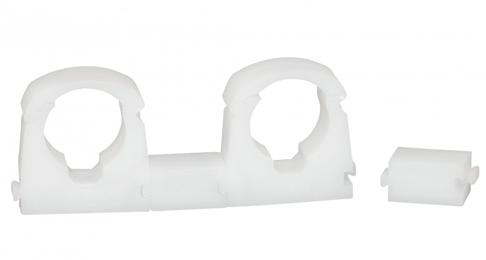 [11XHSB.TSPL] Talon Pipe Clip Spacer p100 B/W Pipe