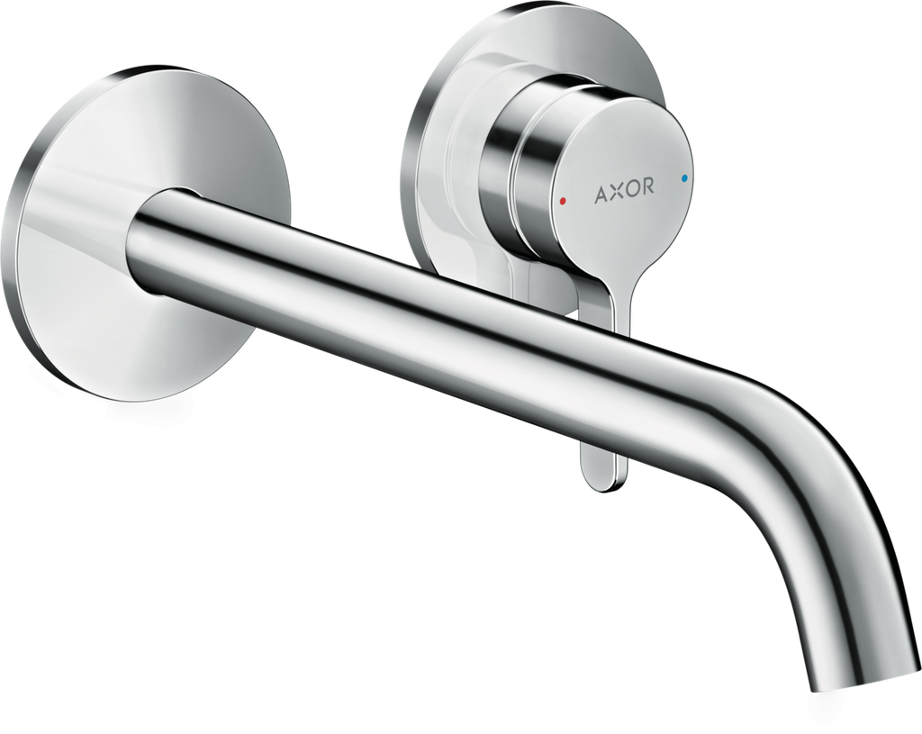 Axor One Wall Basin Mixer 160mm Brushed Gold