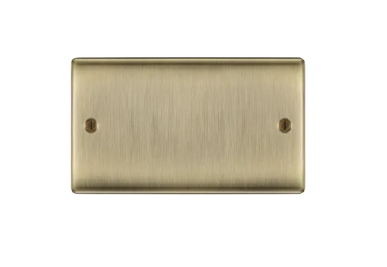 [25BDSAB.82] Blank 2g Bg AntBrass Raisd NAB95-01