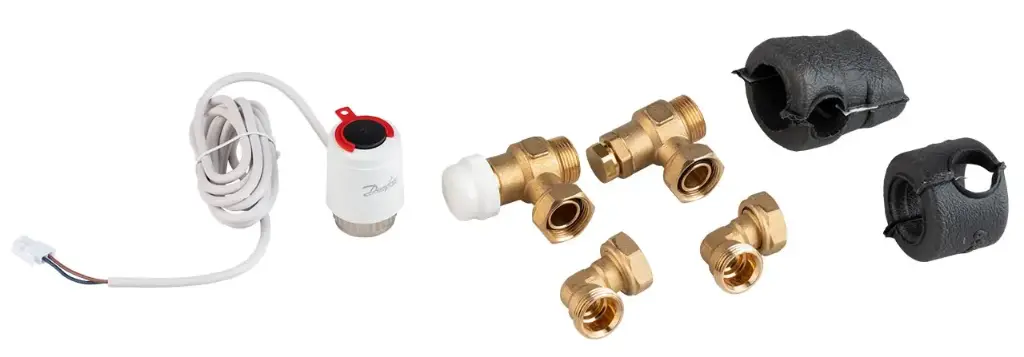 [16HD-FKT2] Daikin Fan Convector FWXT Valve kit EKT2VK0