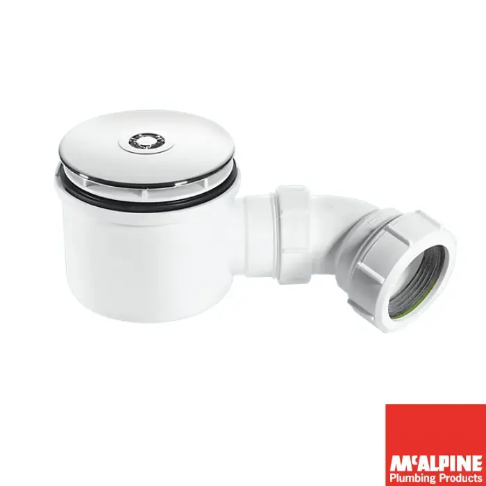 [413TMc.ST90CB10-HP] Shower Waste-Trap Large Dome HF 2"🅼ᶜST90CB10-HP 