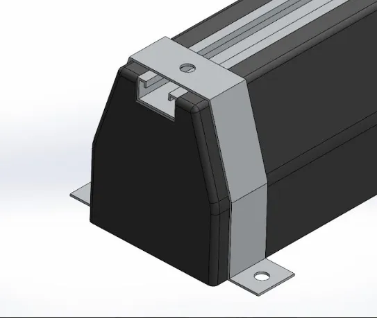 [16H-FF15K] HP Bolt Down Bracket Set Only for Feet 150mmHigh (Pair)
