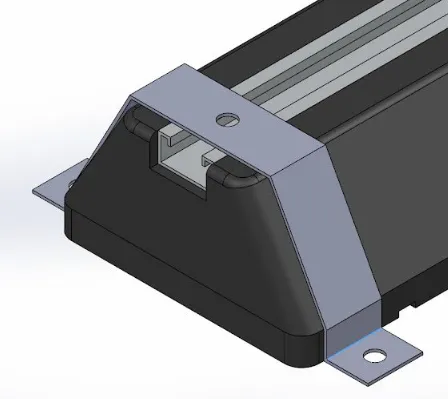 [16H-FF10K] HP Bolt Down Bracket Set Only for Feet 100mm High (4 pcs)
