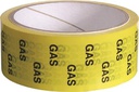 Gas Marking Tape Large Yellow